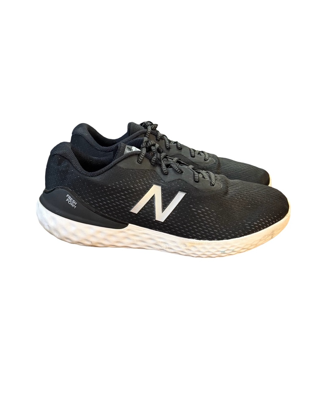 New Balance Fresh Foam 1365 Walking/Running Shoes Black/White Men’s Size 14